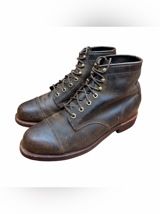 L.L. Bean Other - Chippewa LLBean Katahdin Iron Works Engineer cap boot Leather Men’s 11D Brown